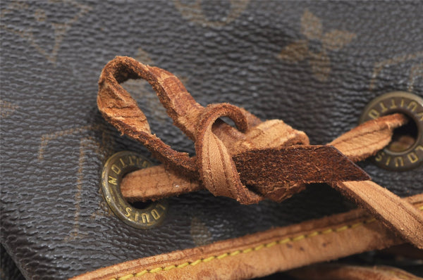 Authentic Louis Vuitton Monogram Montsouris MM Backpack M51136 LV 6154I