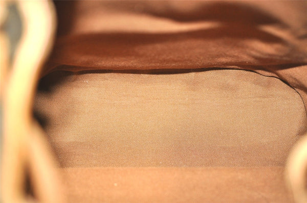 Authentic Louis Vuitton Monogram Montsouris MM Backpack M51136 LV 6154I