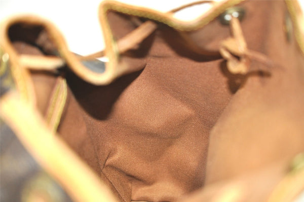 Authentic Louis Vuitton Monogram Montsouris MM Backpack M51136 LV 6154I