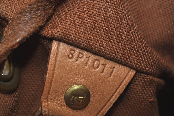 Authentic Louis Vuitton Monogram Montsouris MM Backpack M51136 LV 6154I