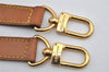 Authentic Louis Vuitton Leather Shoulder Strap Beige 36.2-42.7" LV 6154J