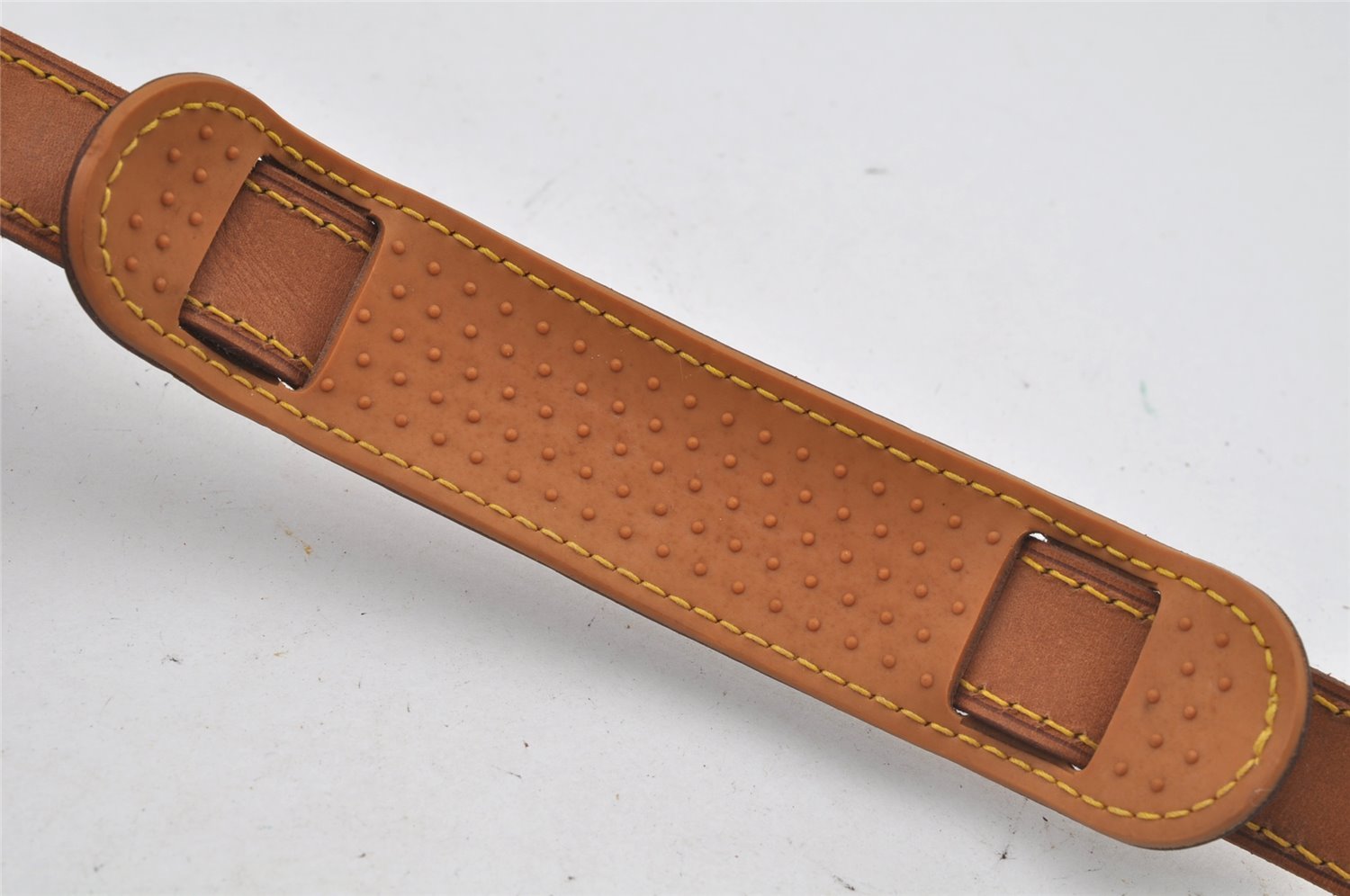 Authentic Louis Vuitton Leather Shoulder Strap Beige 36.2-42.7