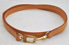 Authentic Louis Vuitton Leather Shoulder Strap Beige 47.2" LV 6155J