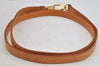 Authentic Louis Vuitton Leather Shoulder Strap Beige 47.2" LV 6155J