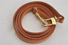 Authentic Louis Vuitton Leather Shoulder Strap Beige 47.2" LV 6155J