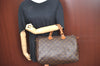 Authentic Louis Vuitton Monogram Speedy 35 Hand Boston Bag M41524 LV Junk 6156I