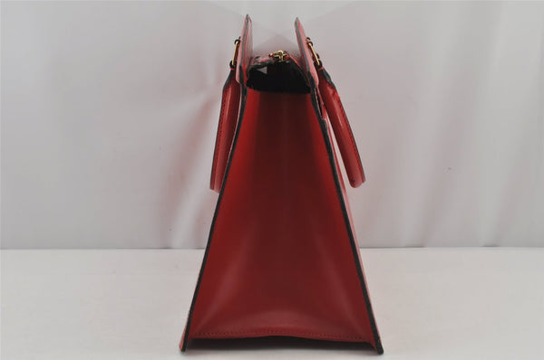 Authentic Louis Vuitton Epi Riviera Hand Bag Red M48187 LV Junk 6156J