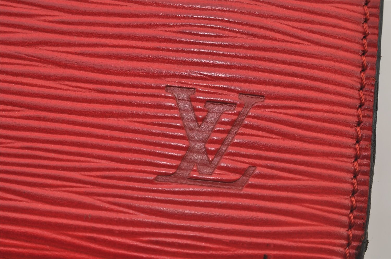 Authentic Louis Vuitton Epi Riviera Hand Bag Red M48187 LV Junk 6156J