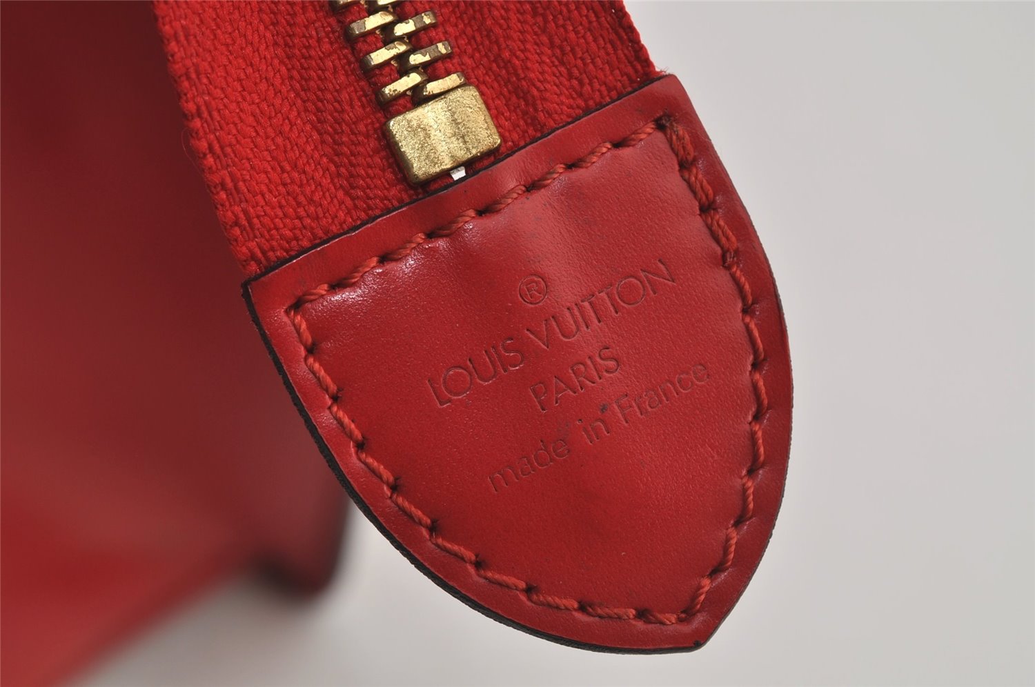 Authentic Louis Vuitton Epi Riviera Hand Bag Red M48187 LV Junk 6156J