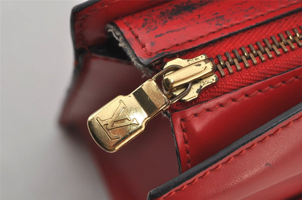 Authentic Louis Vuitton Epi Riviera Hand Bag Red M48187 LV Junk 6156J