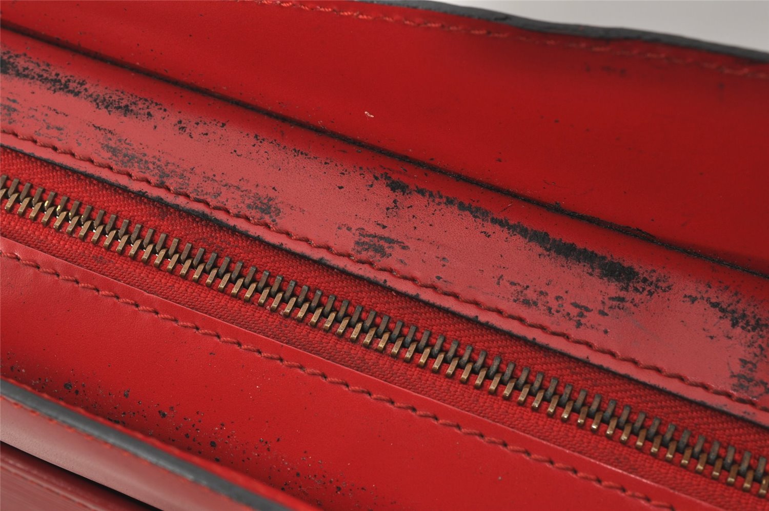 Authentic Louis Vuitton Epi Riviera Hand Bag Red M48187 LV Junk 6156J