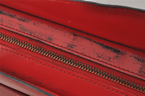 Authentic Louis Vuitton Epi Riviera Hand Bag Red M48187 LV Junk 6156J