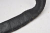 Authentic CHANEL New Travel Line Tote Bag Nylon Leather Black Junk 6156K