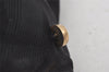 Authentic CHANEL New Travel Line Tote Bag Nylon Leather Black Junk 6156K