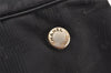 Authentic CHANEL New Travel Line Tote Bag Nylon Leather Black Junk 6156K
