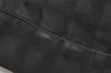 Authentic CHANEL New Travel Line Tote Bag Nylon Leather Black Junk 6156K