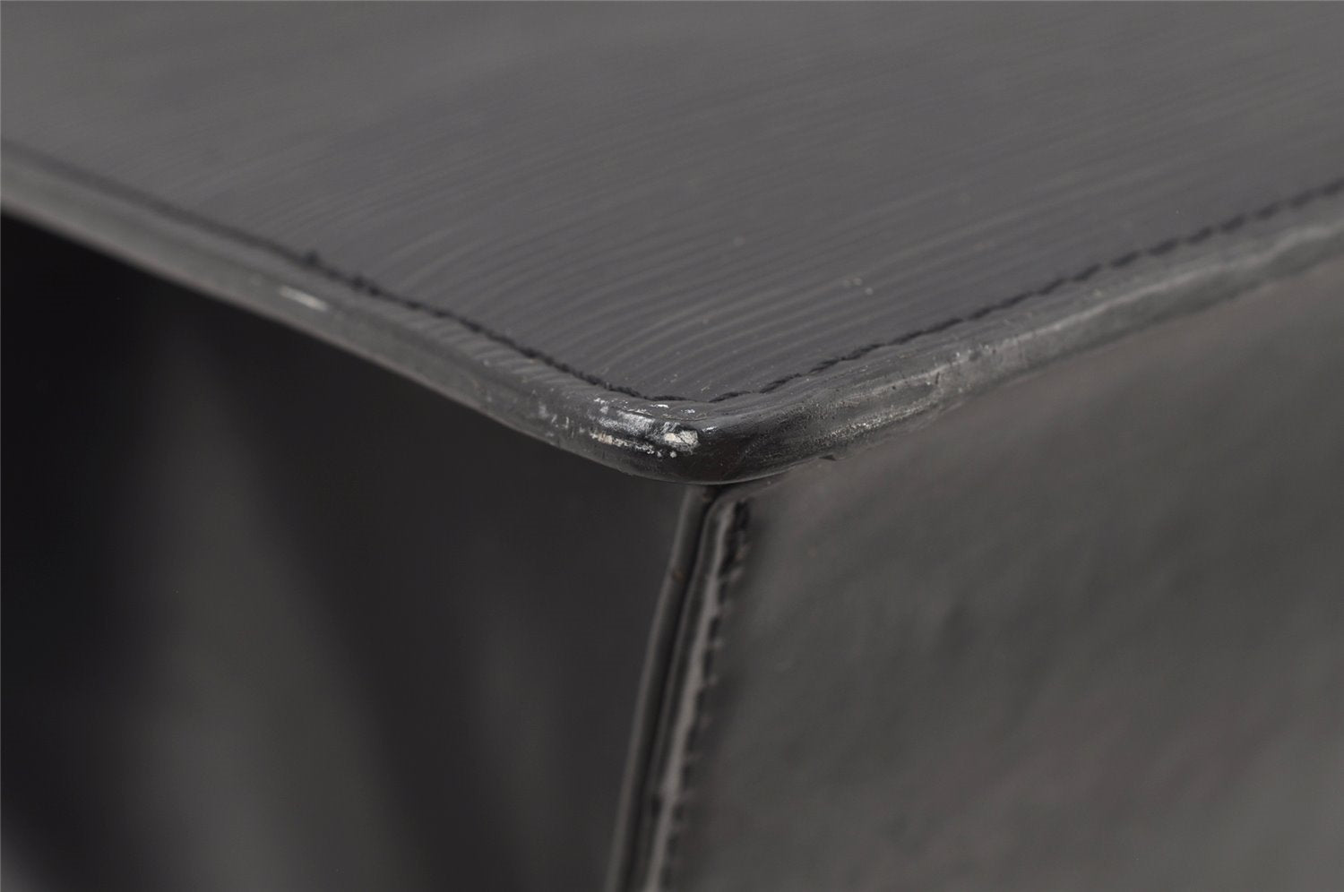 Authentic Louis Vuitton Epi Riviera Hand Bag Black M48182 LV Junk 6158J