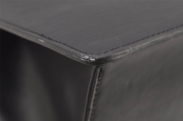 Authentic Louis Vuitton Epi Riviera Hand Bag Black M48182 LV Junk 6158J