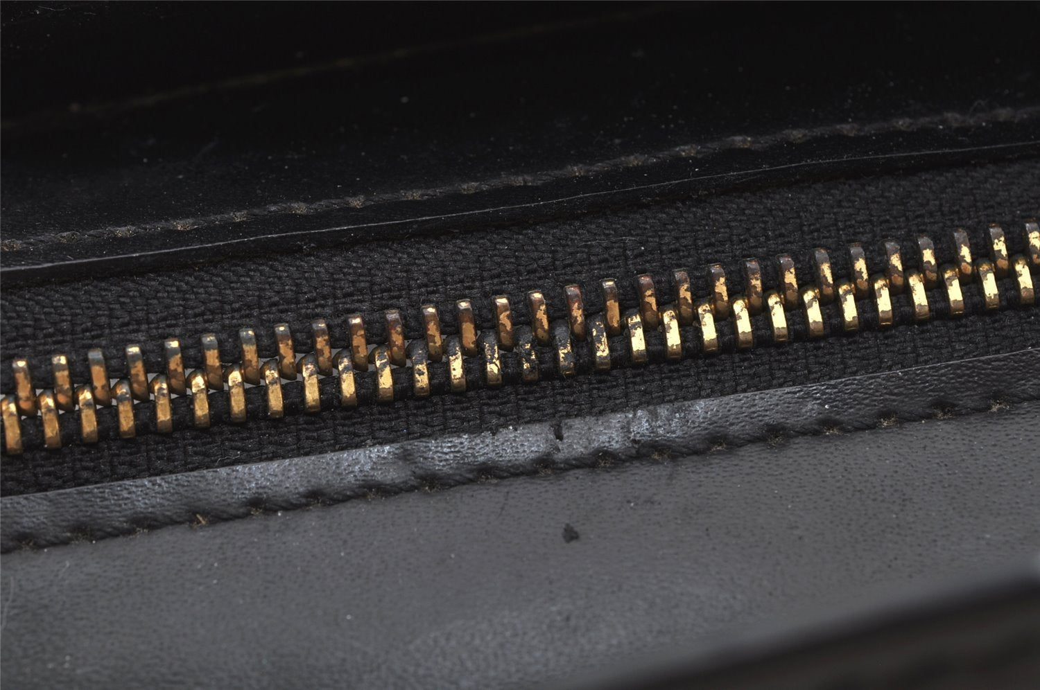 Authentic Louis Vuitton Epi Riviera Hand Bag Black M48182 LV Junk 6158J