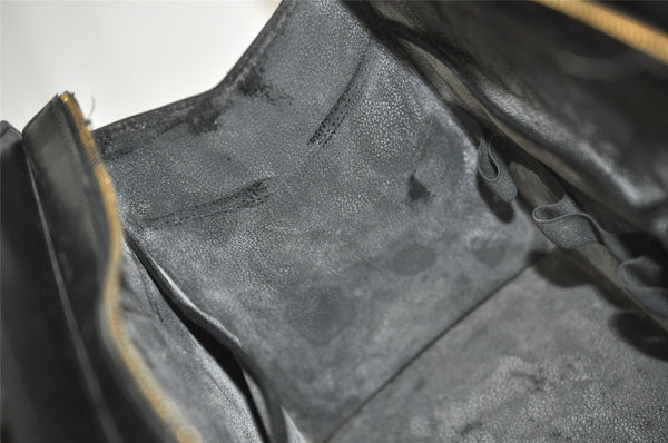 Authentic Louis Vuitton Epi Riviera Hand Bag Black M48182 LV Junk 6158J