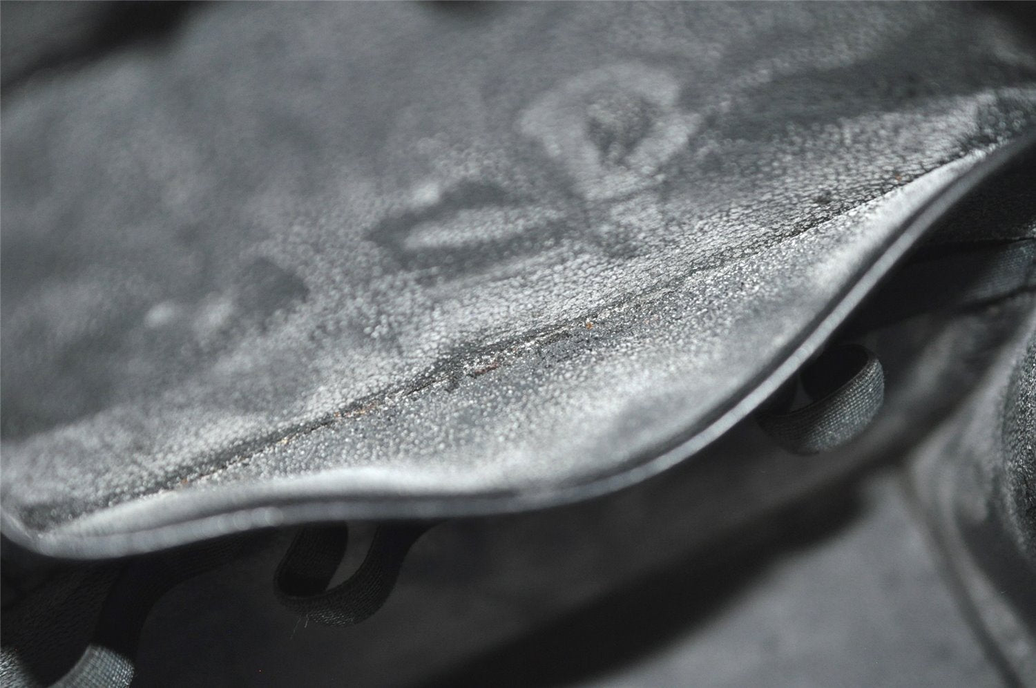 Authentic Louis Vuitton Epi Riviera Hand Bag Black M48182 LV Junk 6158J