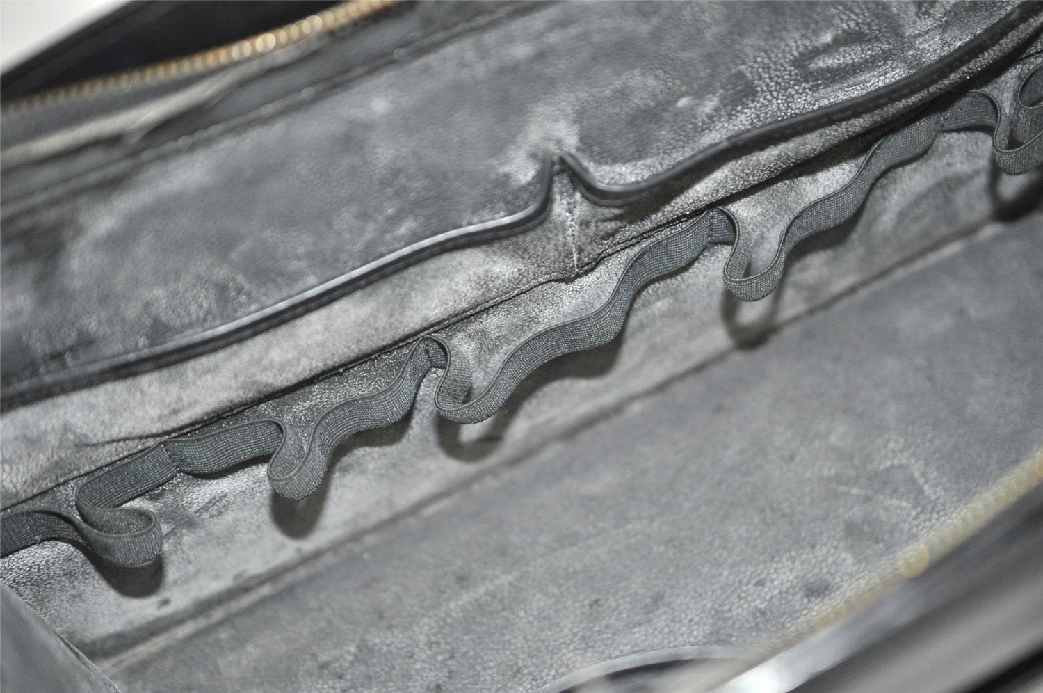 Authentic Louis Vuitton Epi Riviera Hand Bag Black M48182 LV Junk 6158J