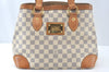 Authentic Louis Vuitton Damier Azur Hampstead PM N51207 Shoulder Tote Bag 6159J