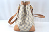 Authentic Louis Vuitton Damier Azur Hampstead PM N51207 Shoulder Tote Bag 6159J