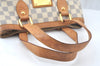 Authentic Louis Vuitton Damier Azur Hampstead PM N51207 Shoulder Tote Bag 6159J