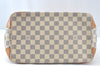 Authentic Louis Vuitton Damier Azur Hampstead PM N51207 Shoulder Tote Bag 6159J