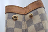 Authentic Louis Vuitton Damier Azur Hampstead PM N51207 Shoulder Tote Bag 6159J