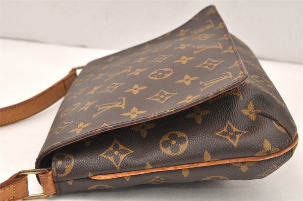 Authentic Louis Vuitton Monogram Musette Tango Shoulder Bag M51257 LV 6159K