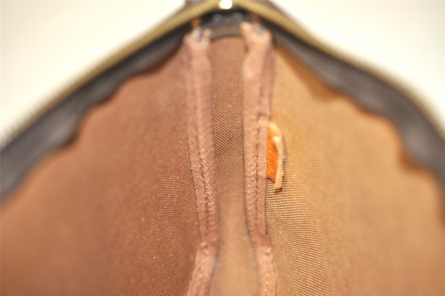 Authentic Louis Vuitton Monogram Pochette Accessoires Shoulder Cross Pouch 6160I