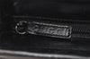 Authentic GUCCI Vintage Hand Tote Bag Nylon Leather Black 6160K