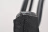 Authentic GUCCI Vintage Hand Tote Bag Nylon Leather Black 6160K