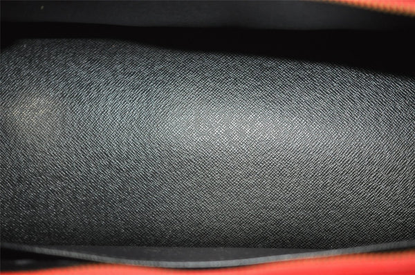 Authentic Louis Vuitton Epi Sac Triangle Hand Bag Red M52097 LV 6161I