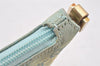 Authentic GUCCI Shoulder Bag GG Canvas Leather 0050813 Light Blue Junk 6161K