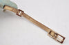 Authentic GUCCI Shoulder Bag GG Canvas Leather 0050813 Light Blue Junk 6161K