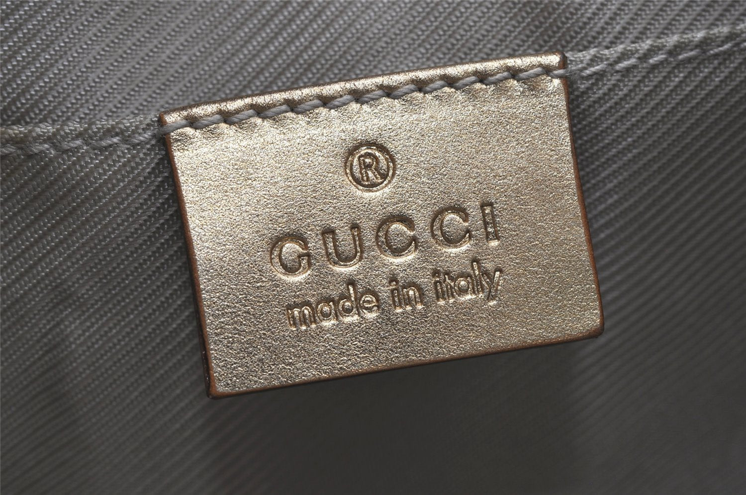 Authentic GUCCI Shoulder Bag GG Canvas Leather 0050813 Light Blue Junk 6161K