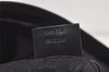 Authentic GUCCI 2Wau Shoulder Boston Bag Canvas Leather 114674 Black 6162K