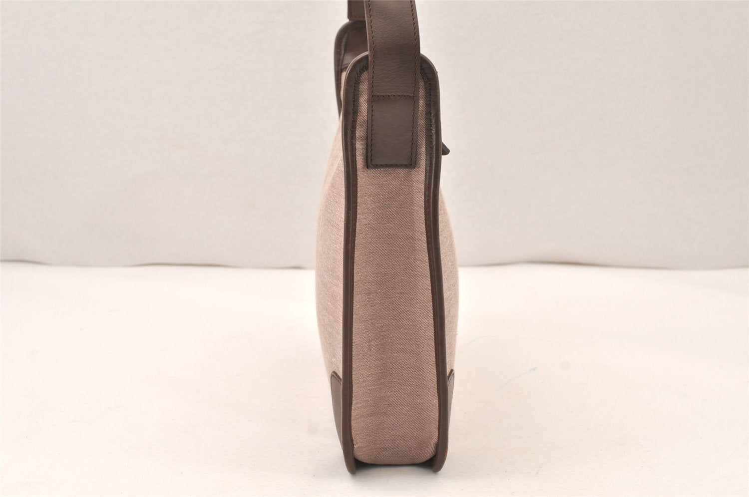 Authentic GUCCI Shoulder Hand Bag Purse Canvas Leather 0014206 Brown 6163K