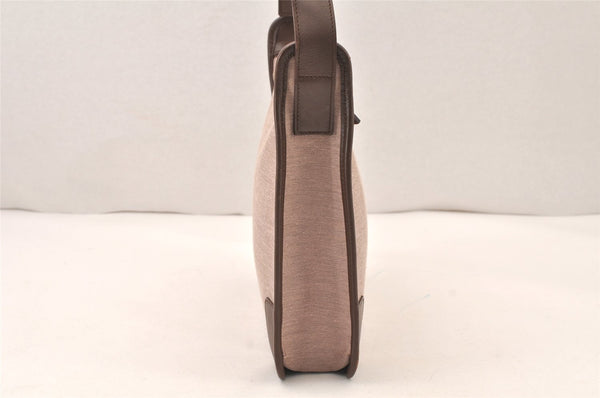 Authentic GUCCI Shoulder Hand Bag Purse Canvas Leather 0014206 Brown 6163K
