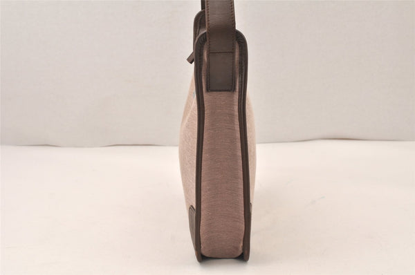 Authentic GUCCI Shoulder Hand Bag Purse Canvas Leather 0014206 Brown 6163K