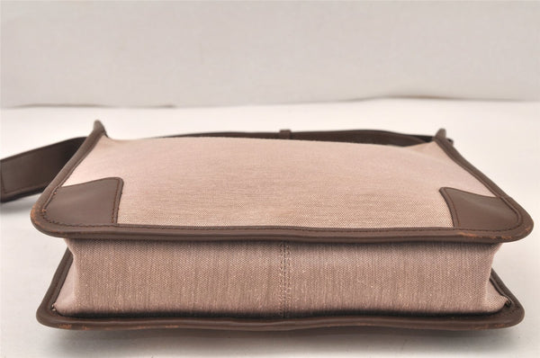 Authentic GUCCI Shoulder Hand Bag Purse Canvas Leather 0014206 Brown 6163K