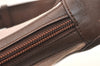 Authentic GUCCI Shoulder Hand Bag Purse Canvas Leather 0014206 Brown 6163K