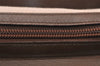 Authentic GUCCI Shoulder Hand Bag Purse Canvas Leather 0014206 Brown 6163K