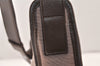 Authentic GUCCI Shoulder Hand Bag Purse Canvas Leather 0014206 Brown 6163K