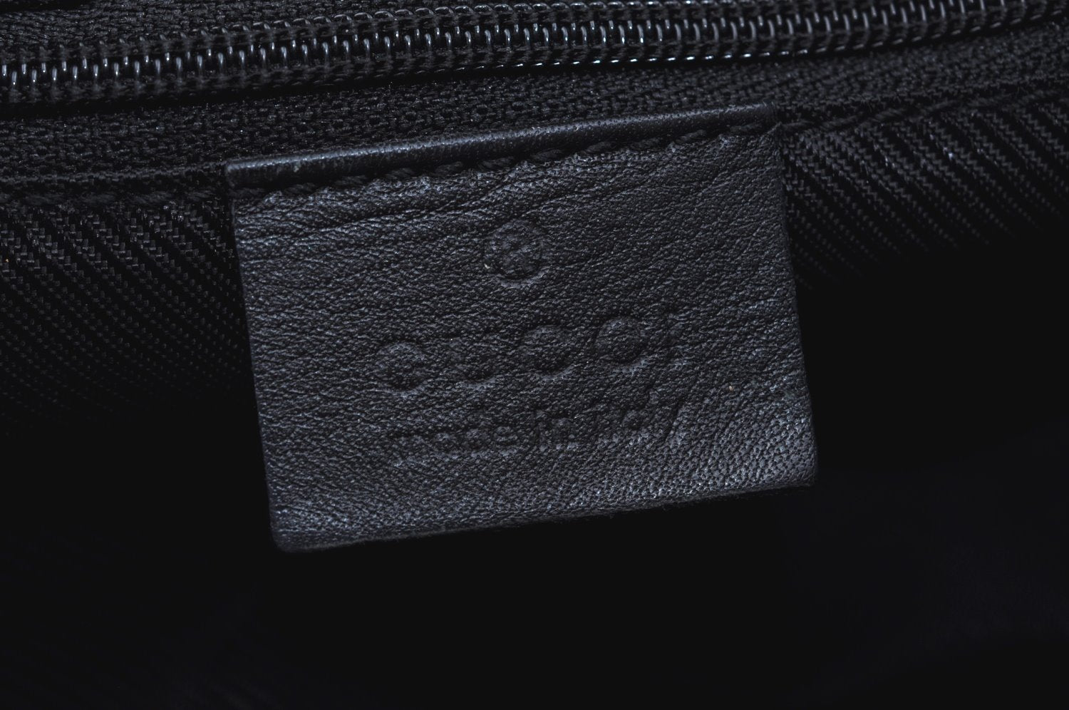 Authentic GUCCI Bamboo 2Way Shoulder Bag GG Canvas Leather 0014095 Black 6164H