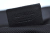 Authentic GUCCI Bamboo 2Way Shoulder Bag GG Canvas Leather 0014095 Black 6164H