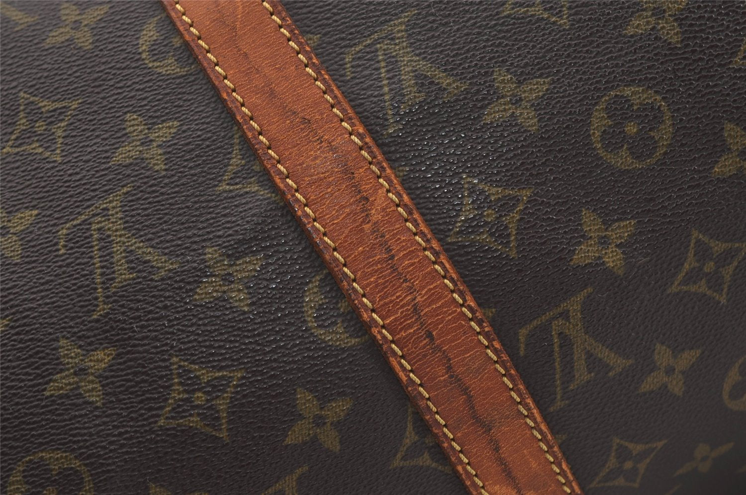 Auth Louis Vuitton Monogram Keepall 50 Travel Boston Bag Old Model LV Junk 6165J